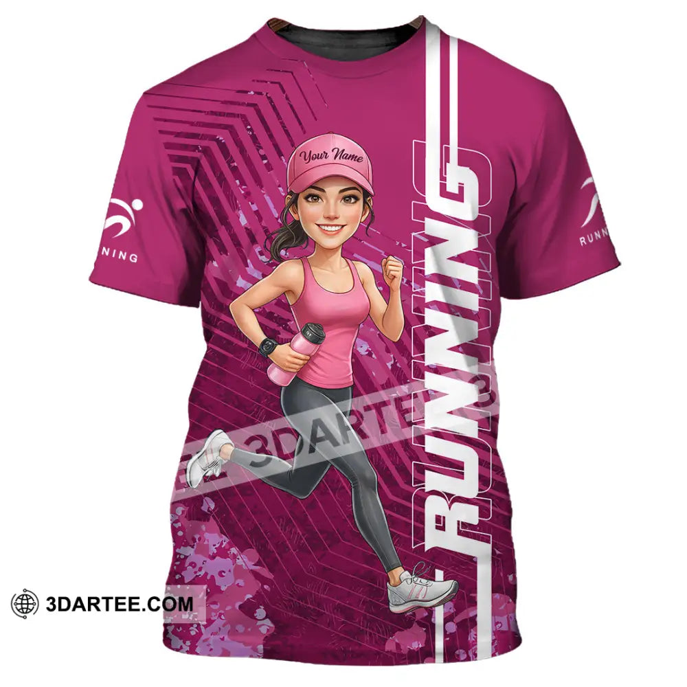 Unisex Shirt - Custom Running Women 3D Shirt T-Shirt / S T-shirt