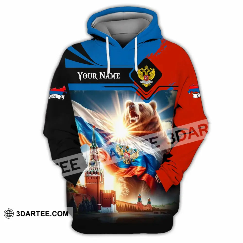 Unisex Shirt - Custom Russia 3D Shirt Hoodie / S T-shirt