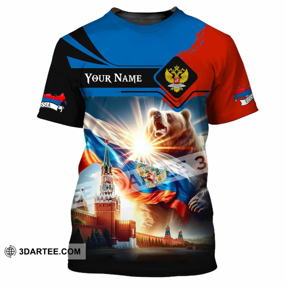 Unisex Shirt - Custom Russia 3D Shirt T-Shirt / S T-shirt