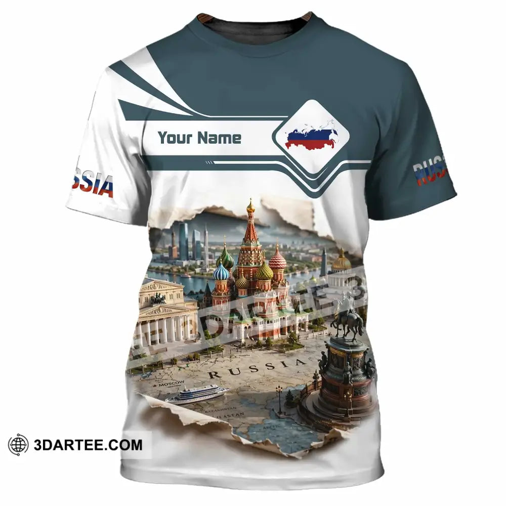 Unisex Shirt - Custom Russia Shirt - T-Shirt / S - T-shirt