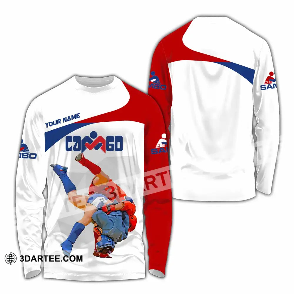 Unisex Shirt - Custom Sambo Shirt Long Sleeve Shirt / S T-shirt