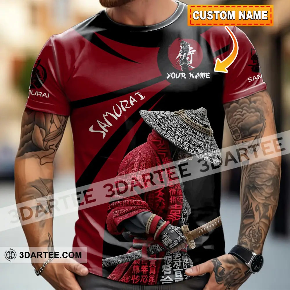 Unisex Shirt - Custom Samurai Design Shirt T-shirt