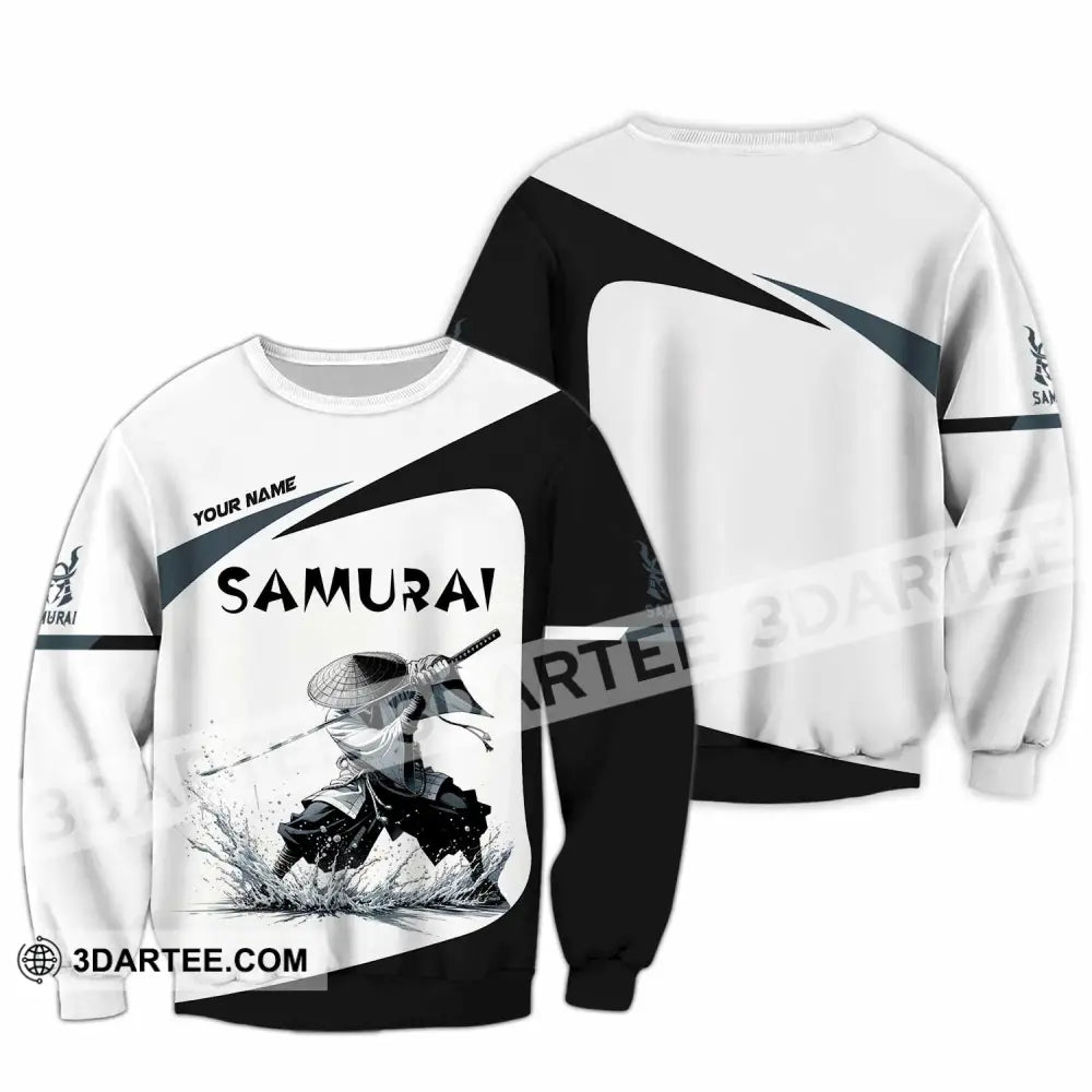 Unisex Shirt Custom Samurai Shirt Long Sleeve / S T shirt