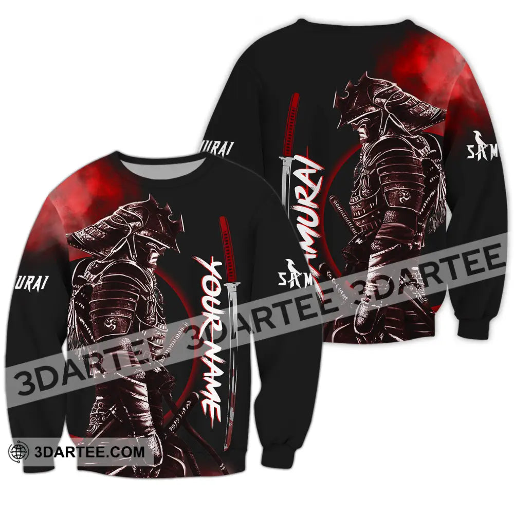 Unisex Shirt - Custom Samurai Name Long Sleeve / S T-Shirt