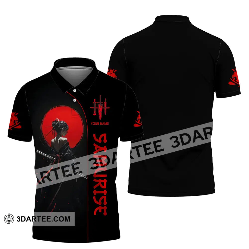 Unisex Shirt - Custom Samurai Shirt Polo Shirt / S T-shirt