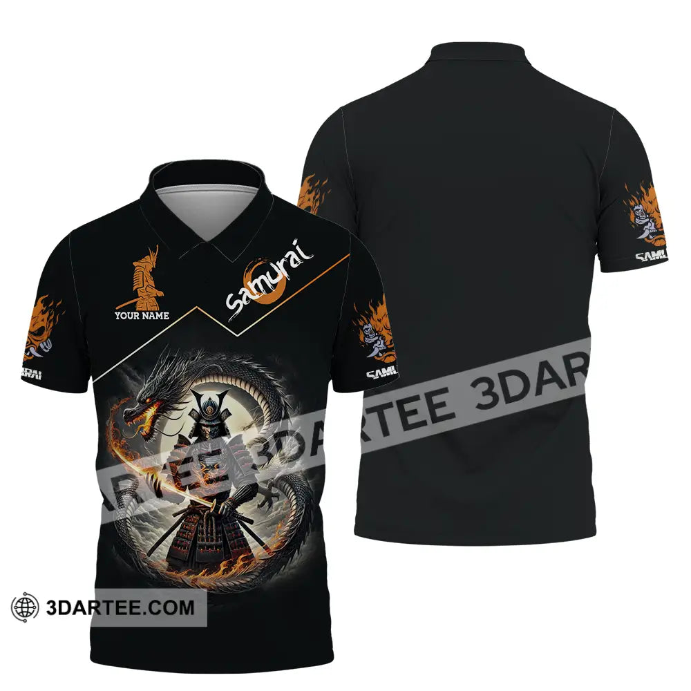 Unisex Shirt - Custom Samurai Sport Shirt Polo Shirt / S T-shirt