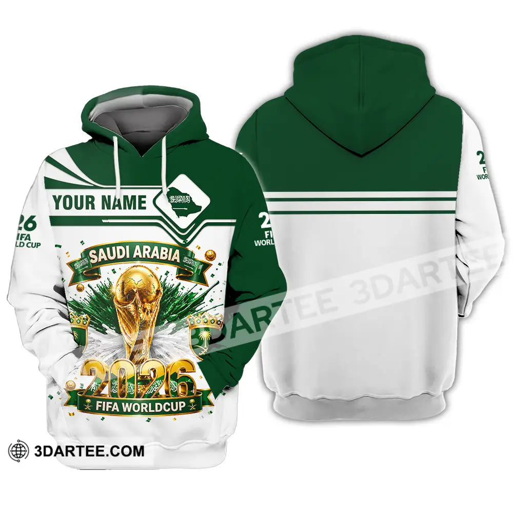 Unisex Shirt - Custom Saudi Arabia World Cup 2026 Shirt - Hoodie / S - T-shirt