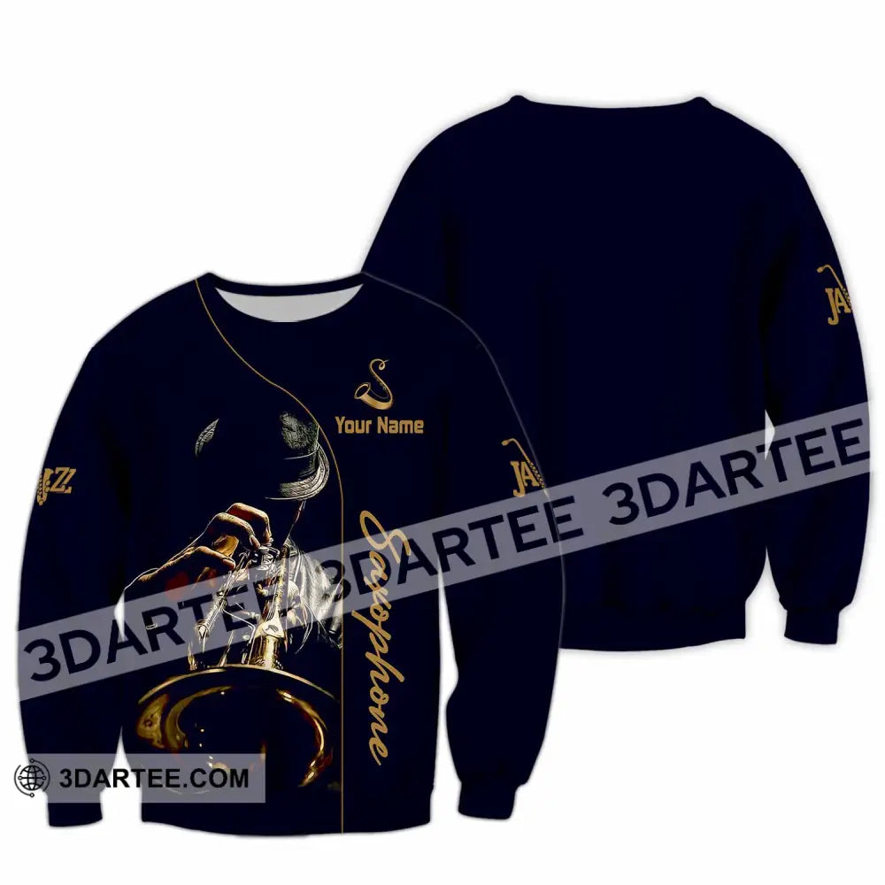 Unisex Shirt - Custom Saxophone Shirt - Long Sleeve / S - T-shirt