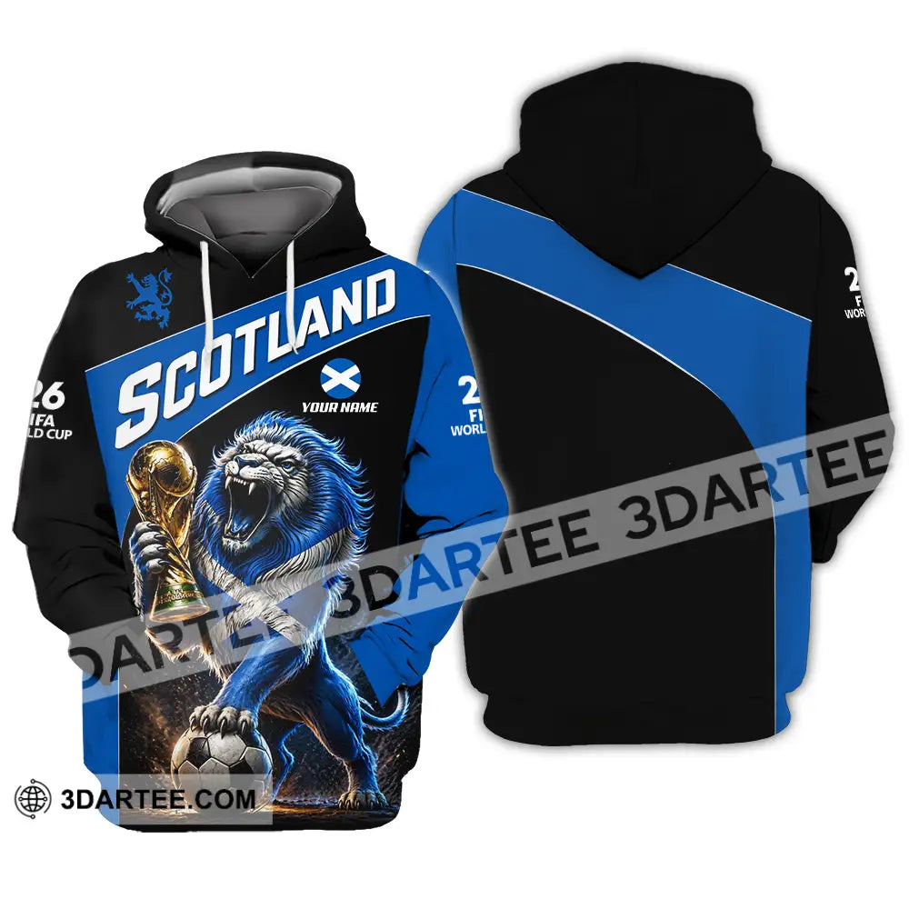 Unisex Shirt - Custom Scotland World Cup 2026 3D Shirt - Hoodie / S - T-shirt