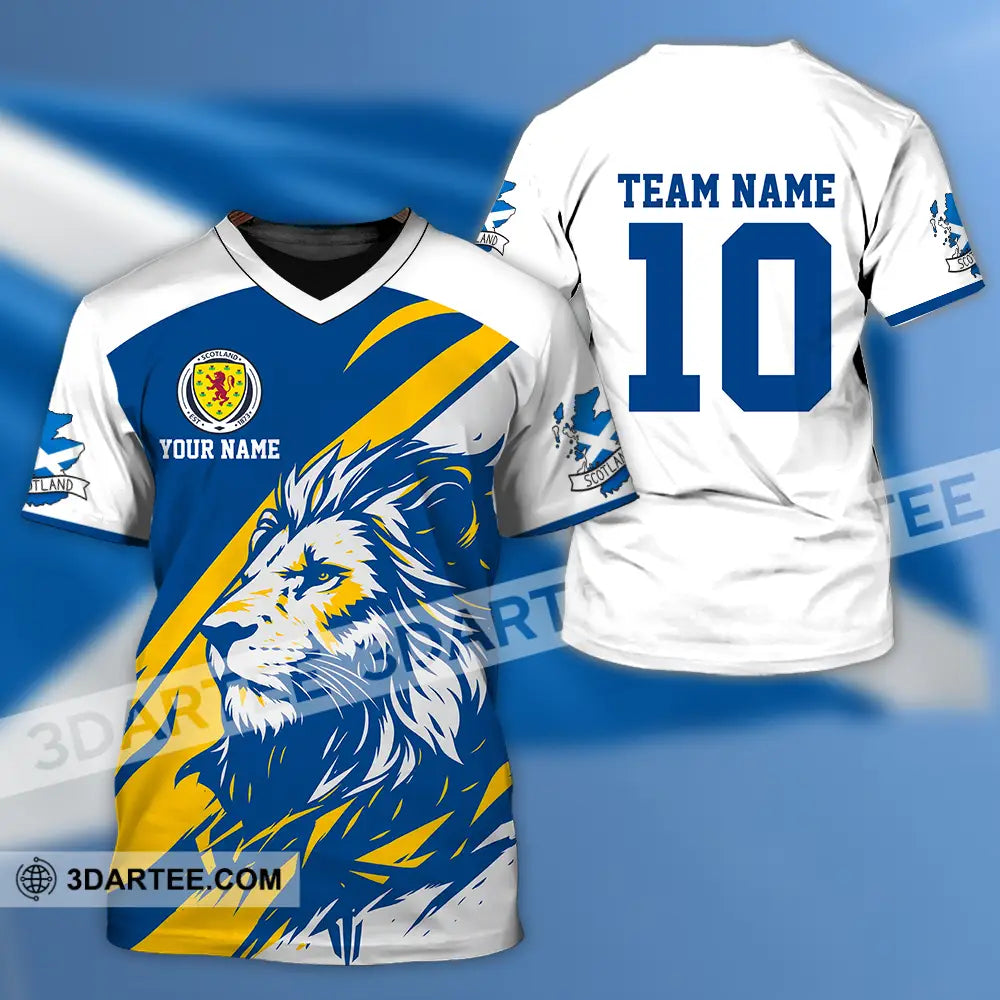 Unisex Shirt - Custom Scotland 3D Shirt T-Shirt / S T-shirt