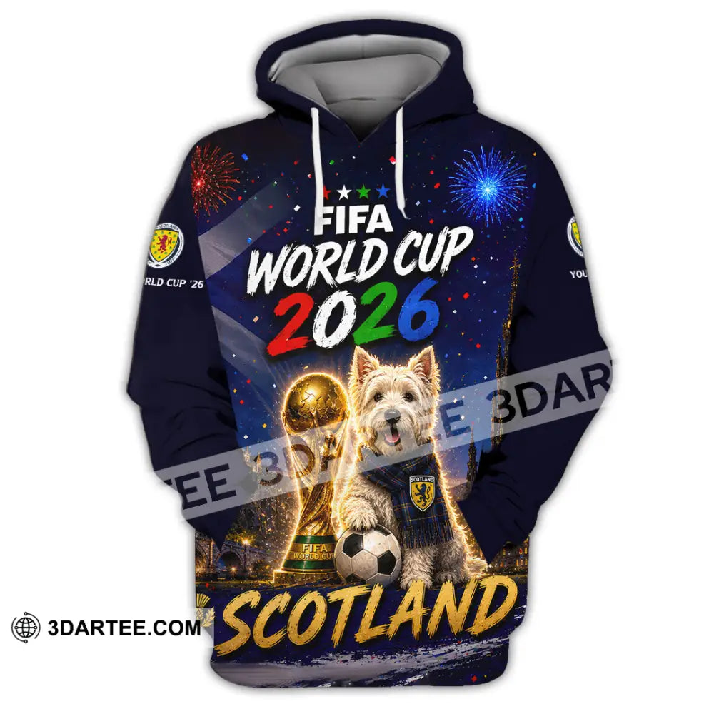 Unisex Shirt - Custom Scotland World Cup 2026 Shirt - Hoodie / S - T-shirt