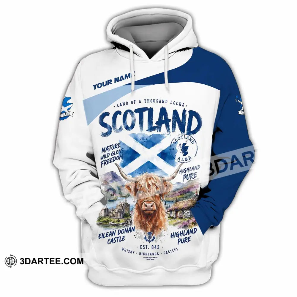 Unisex Shirt - Custom Scotland Shirt - Hoodie / S - T-shirt