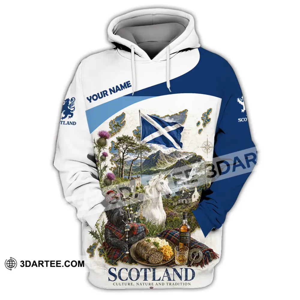 Unisex Shirt - Custom Scotland Shirt - Hoodie / S - T-shirt