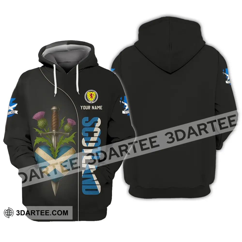 Unisex Shirt - Custom Scotland Shirt Hoodie / S T-shirt