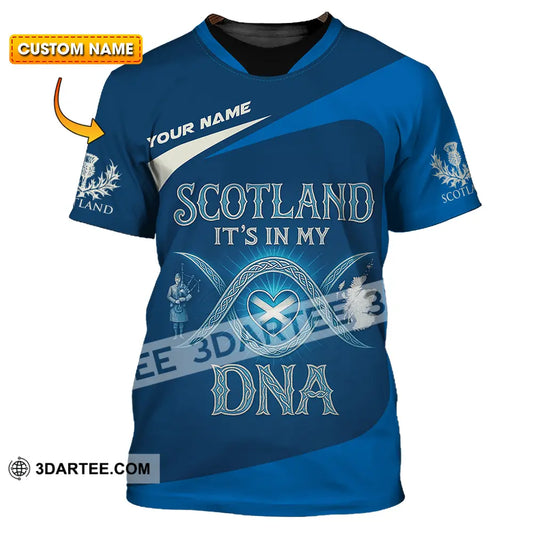 Unisex Shirt Custom Scotland It’s In My DNA Shirt T shirt