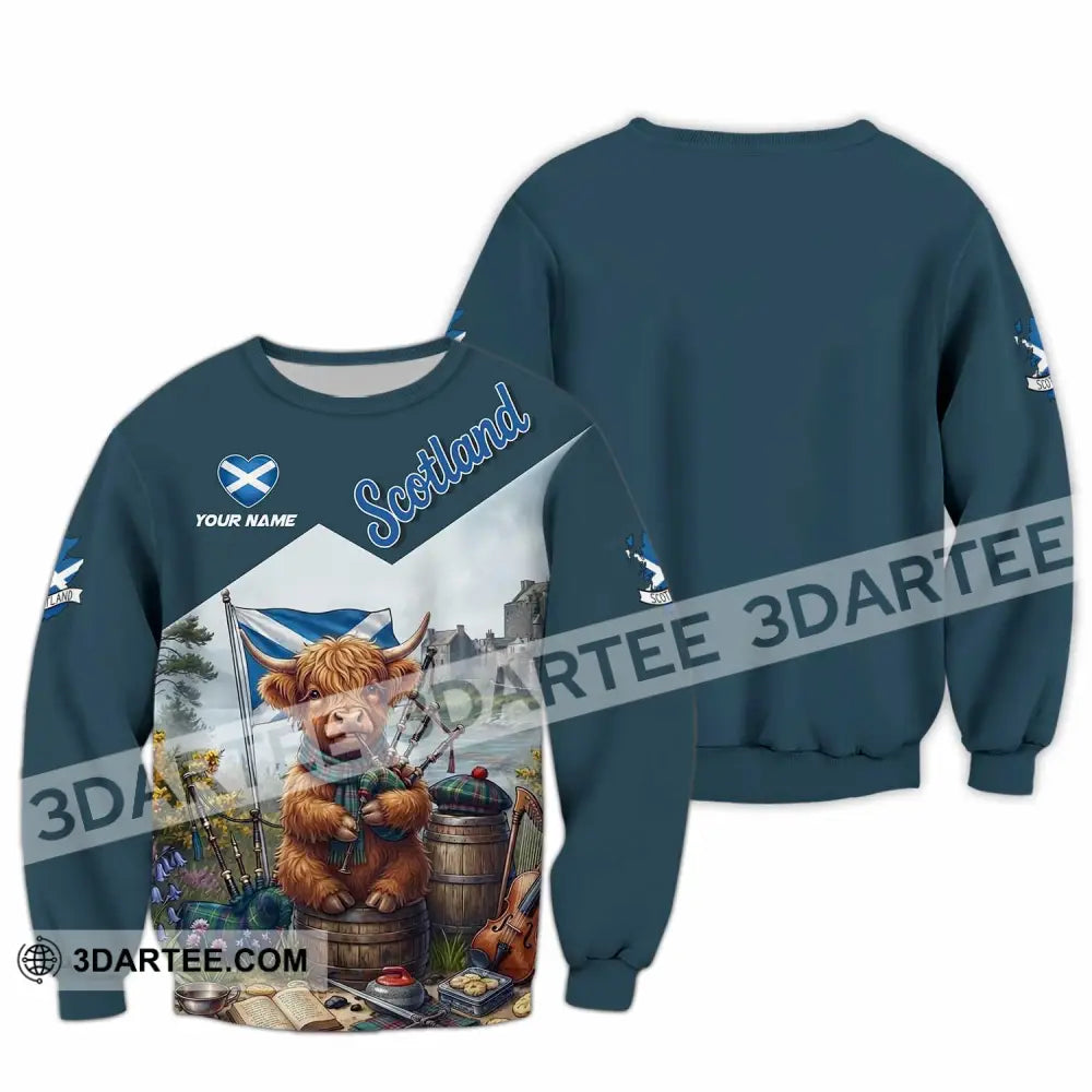 Unisex Shirt - Custom Scotland Shirt - Long Sleeve / S - T-shirt