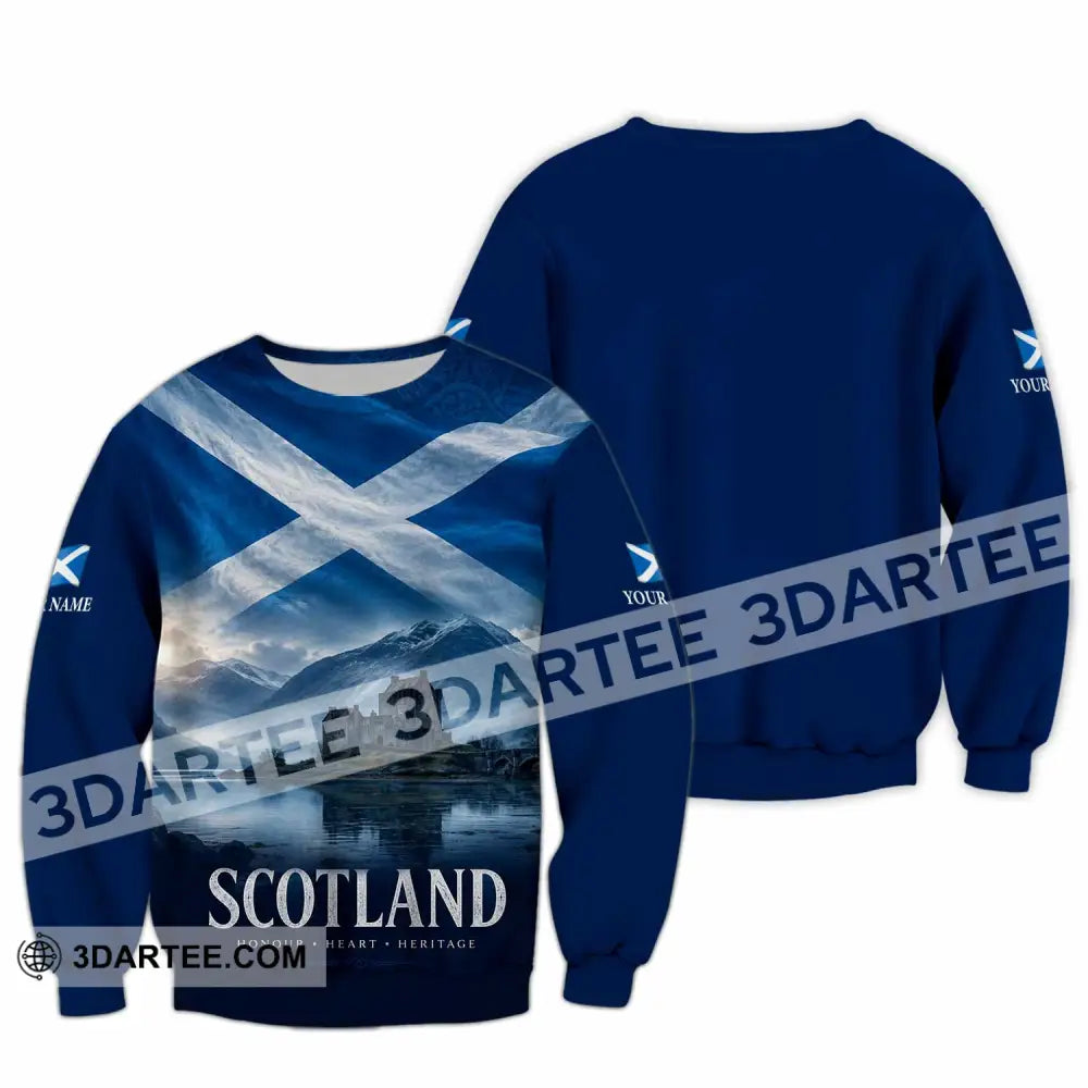 Unisex Shirt - Custom Scotland Shirt - Long Sleeve / S - T-shirt