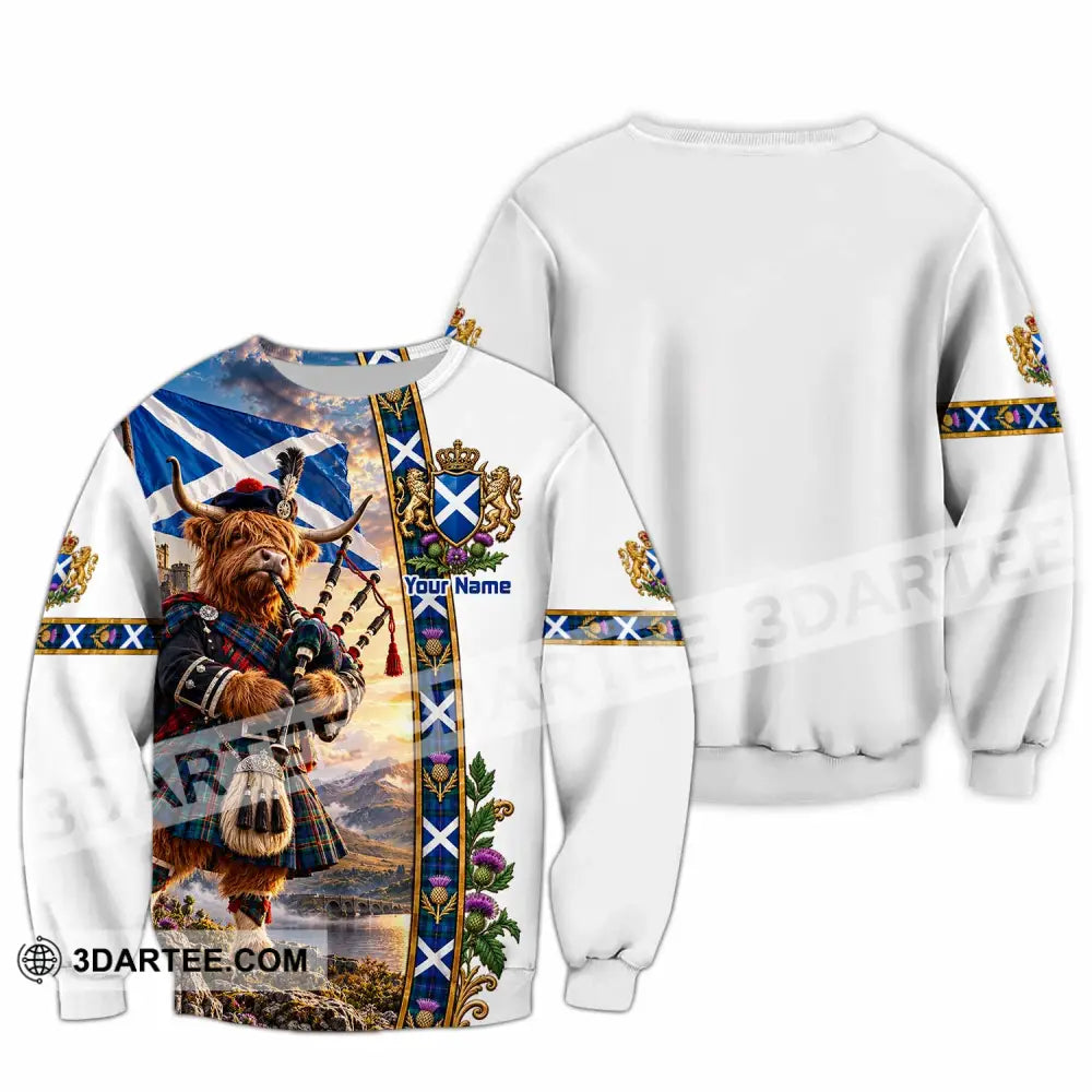 Unisex Shirt - Custom Scotland Shirt - Long Sleeve / S - T-shirt