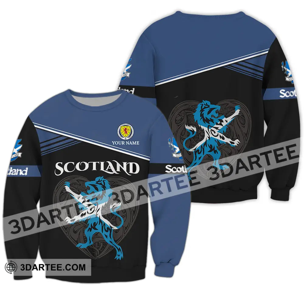 Unisex Shirt - Custom Scotland Shirt Long Sleeve / S T-shirt