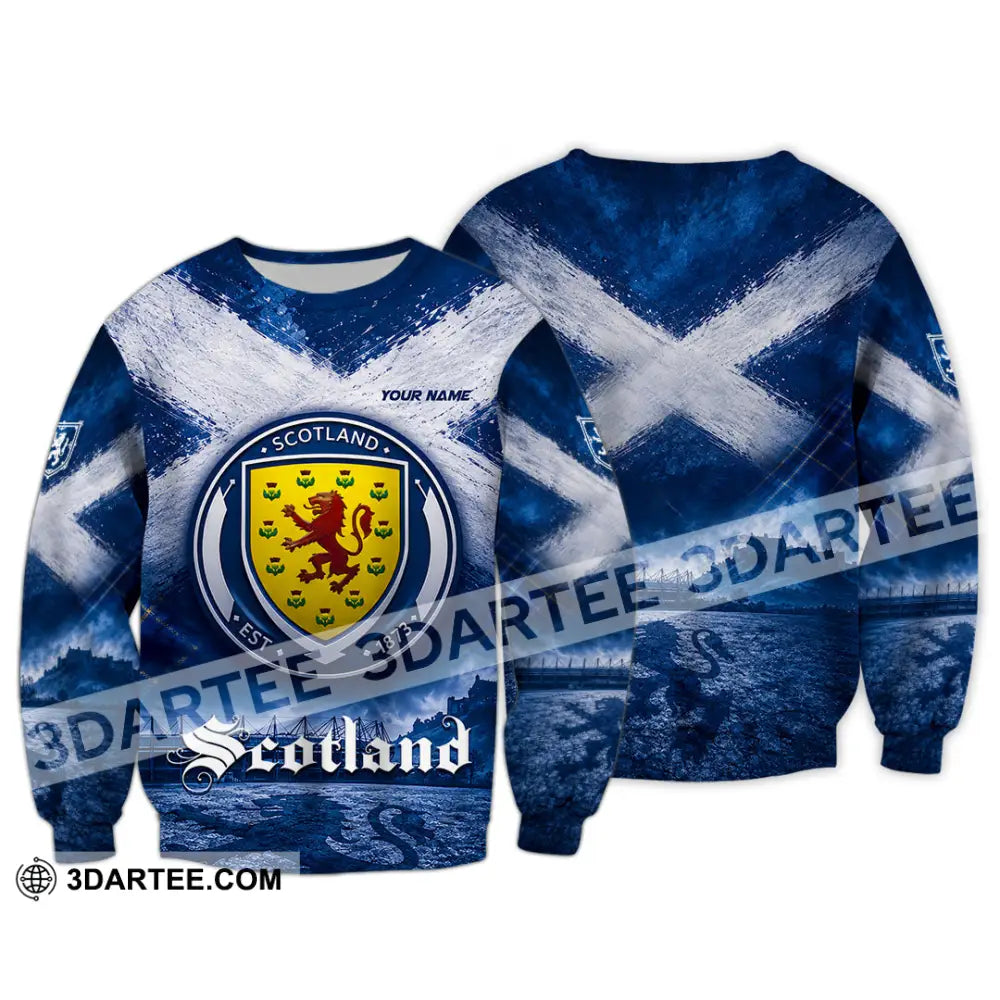 Unisex Shirt - Custom Scotland Shirt - Long Sleeve / S - T-shirt