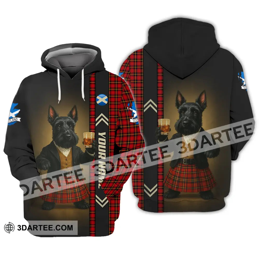 Unisex Shirt - Custom Scotland Pet Lover Shirt Hoodie / S T-shirt
