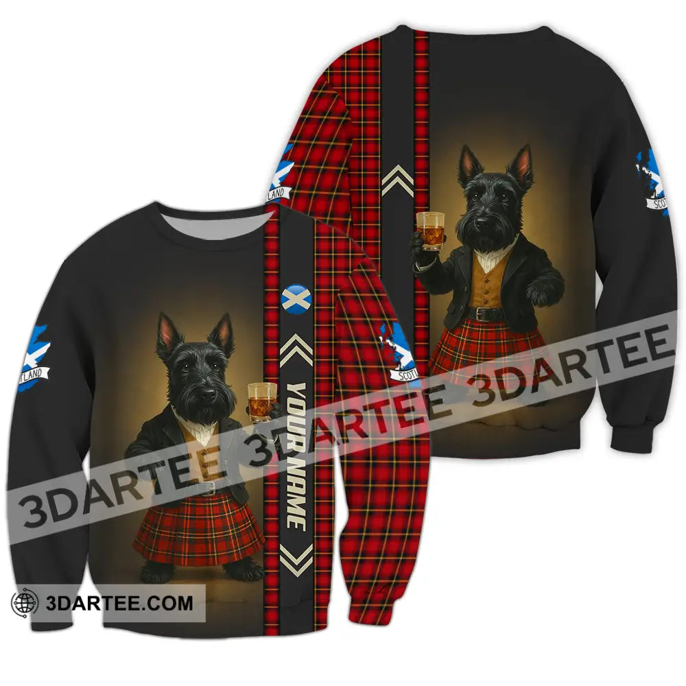 Unisex Shirt - Custom Scotland Pet Lover Shirt Long Sleeve / S T-shirt