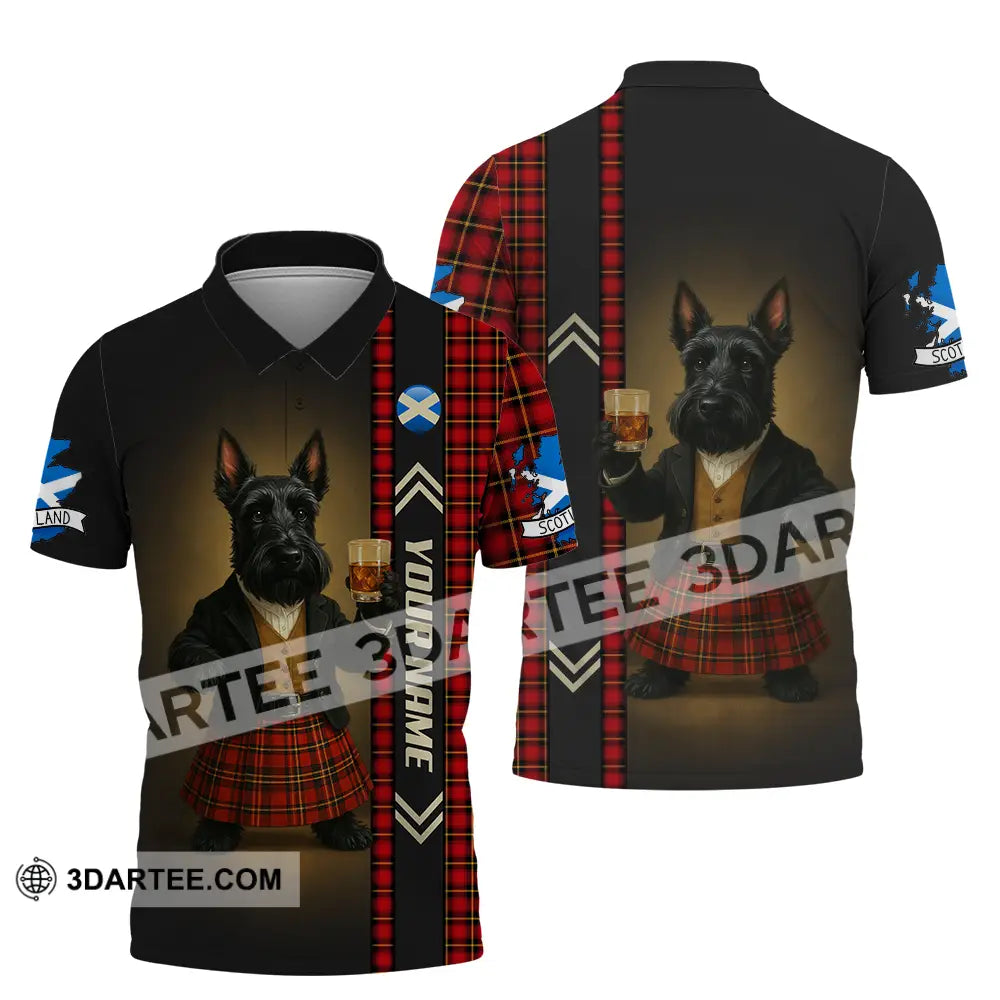 Unisex Shirt - Custom Scotland Pet Lover Shirt Polo Shirt / S T-shirt