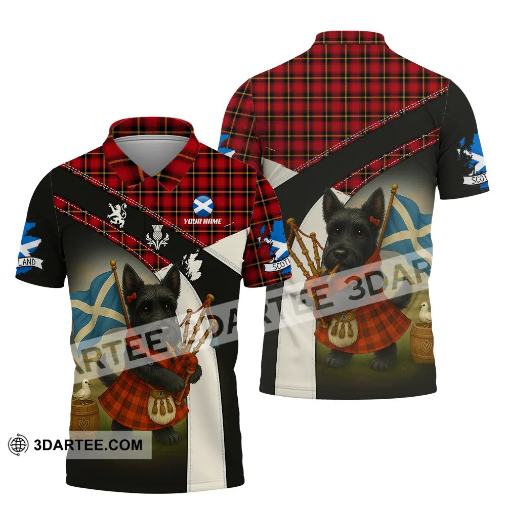 Unisex Shirt - Custom Scotland Pet Lover Shirt Polo Shirt / S T-shirt