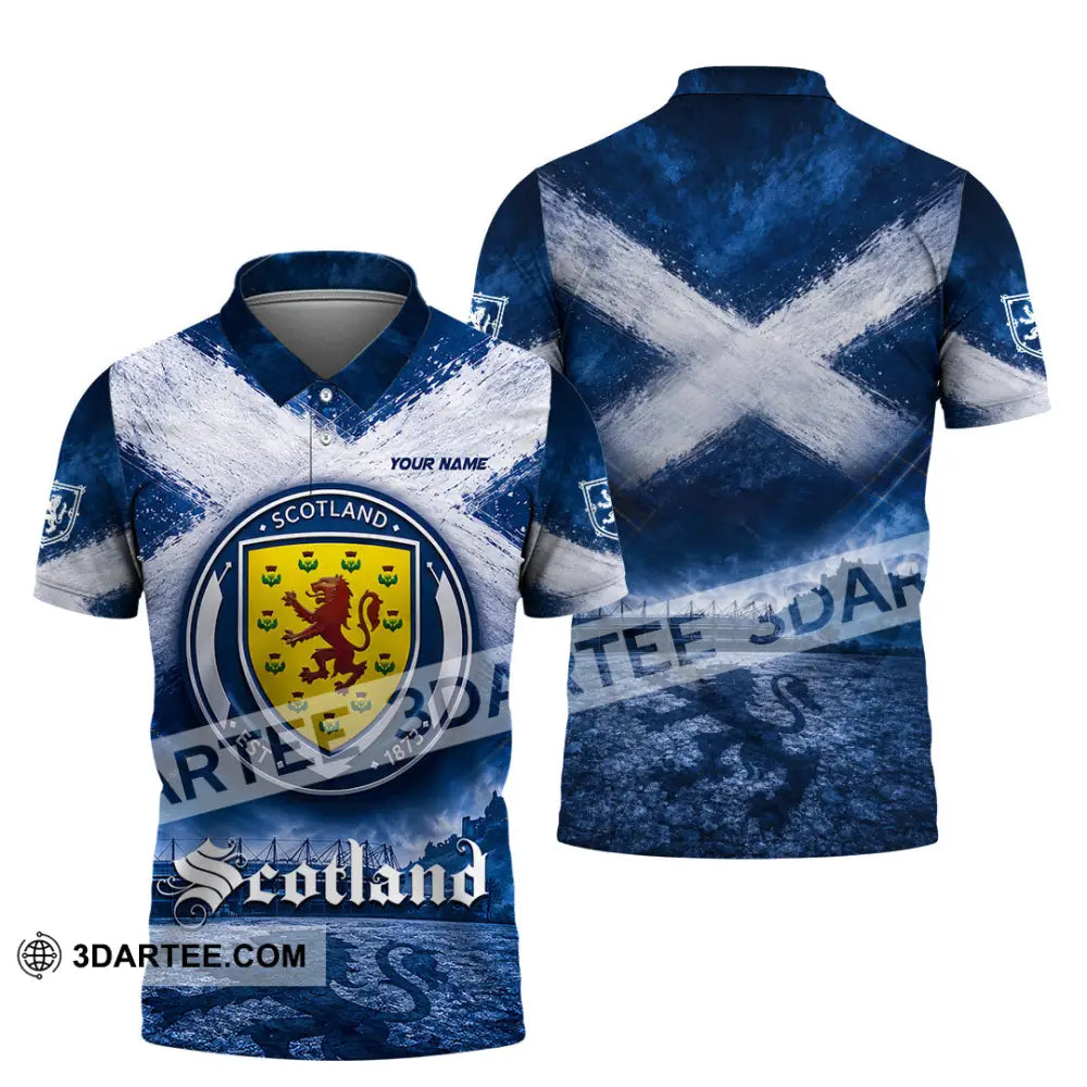 Unisex Shirt - Custom Scotland Shirt - Polo Shirt / S - T-shirt