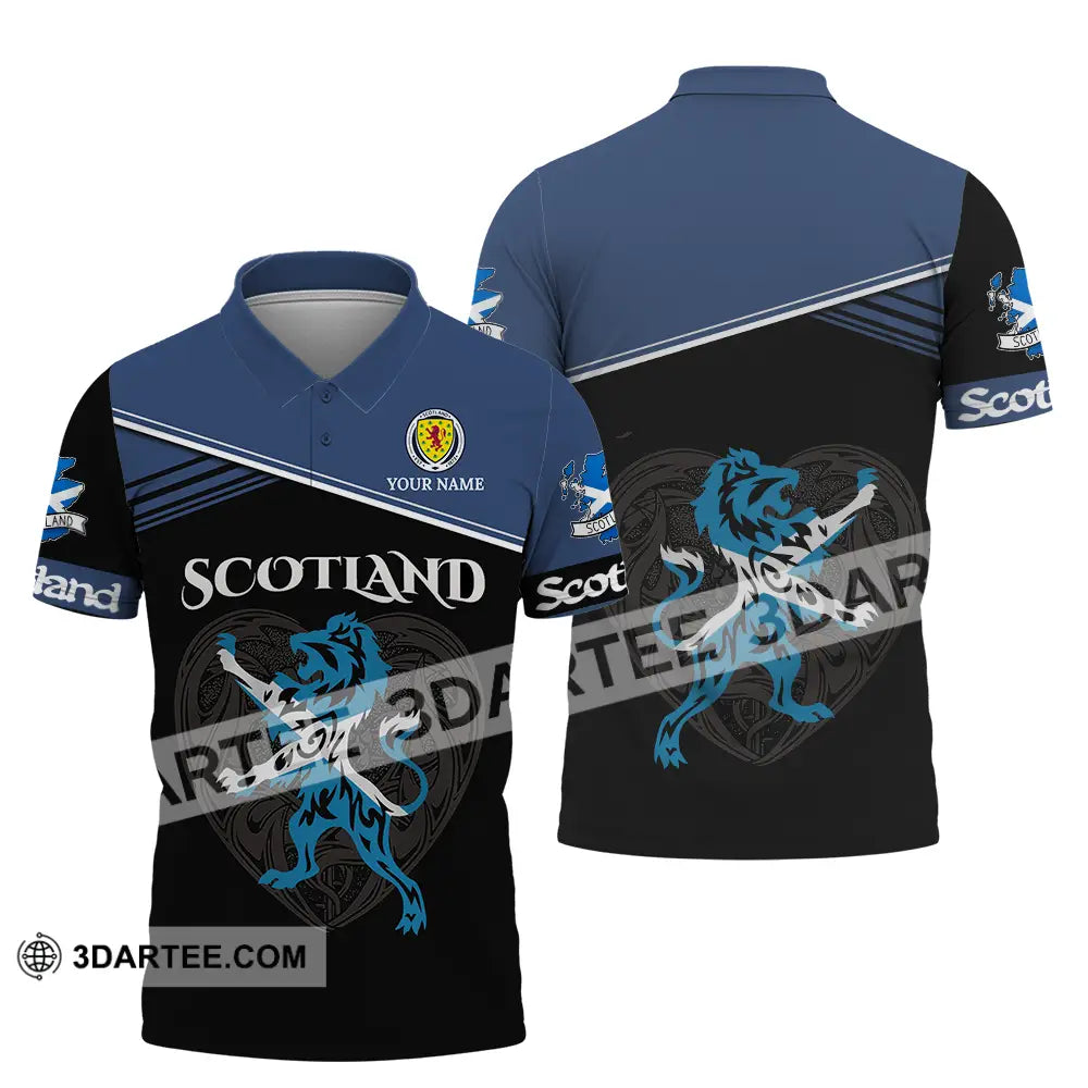 Unisex Shirt - Custom Scotland Shirt Polo Shirt / S T-shirt