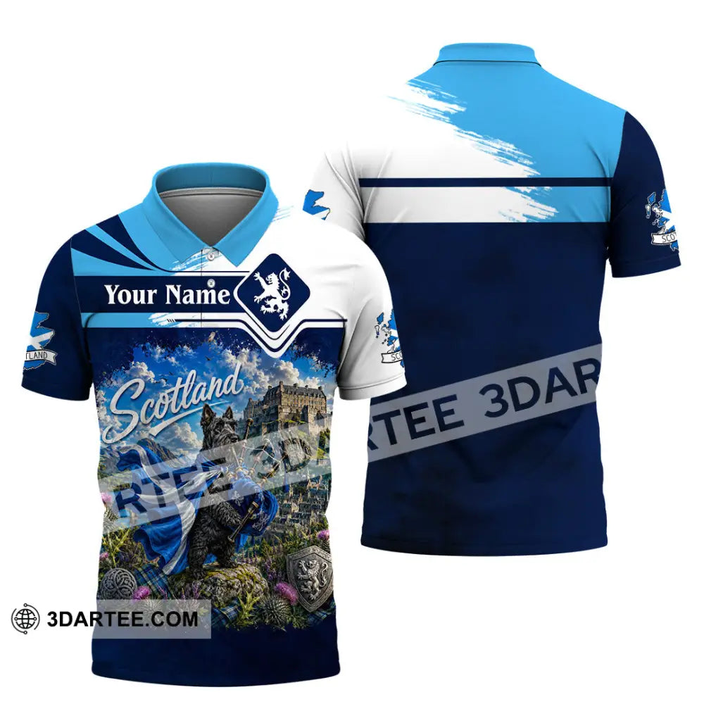 Unisex Shirt - Custom Scotland Shirt - Polo Shirt / S - T-shirt