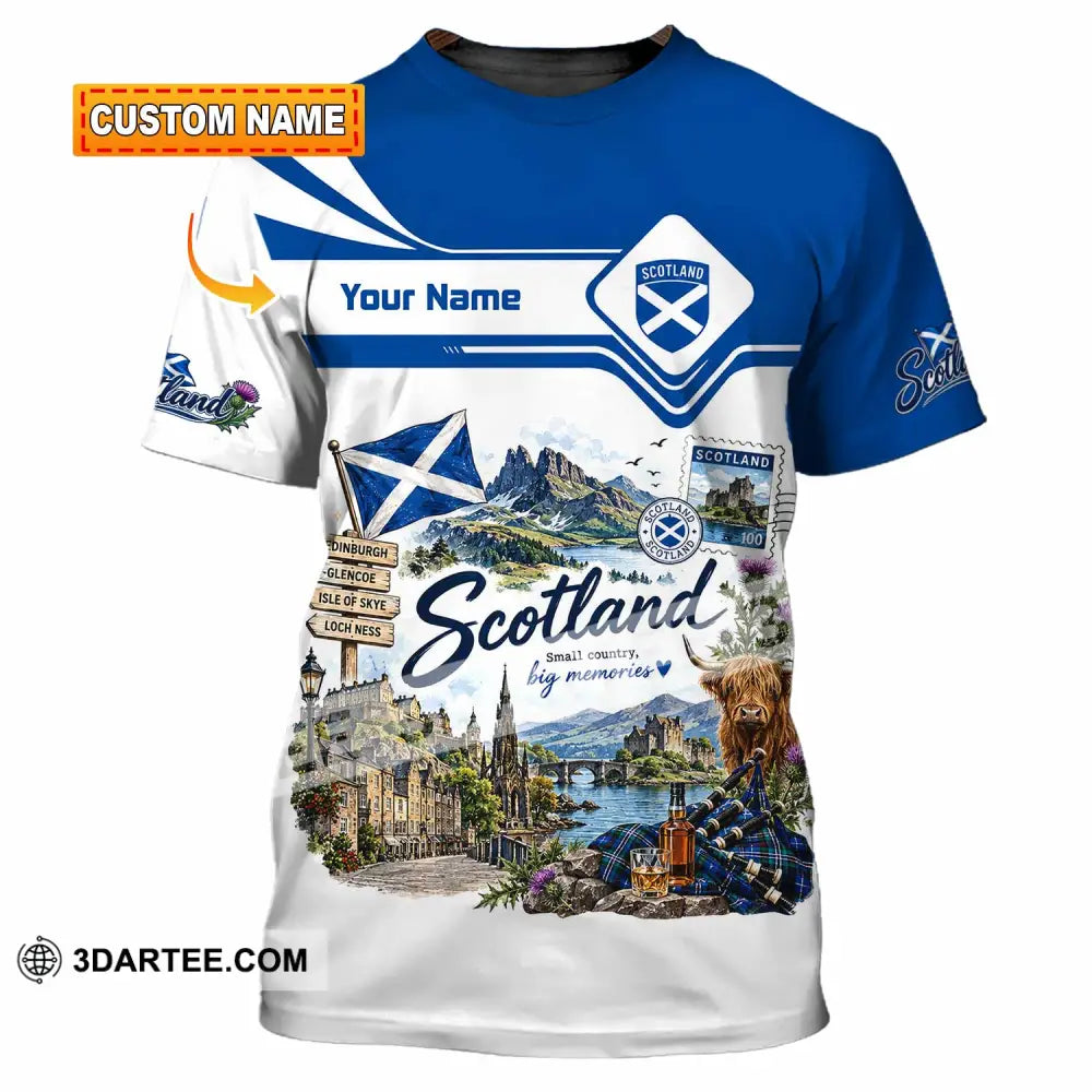 Unisex Shirt - Custom Scotland Shirt - T-shirt