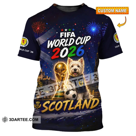 Unisex Shirt - Custom Scotland World Cup 2026 Shirt - T-shirt