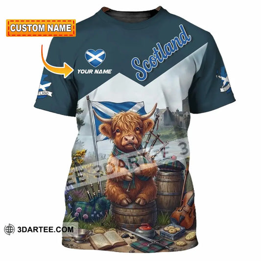 Unisex Shirt - Custom Scotland Shirt - T-shirt