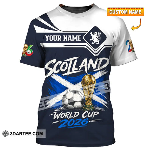 Unisex Shirt - Custom Scotland World Cup 2026 Shirt - T-shirt