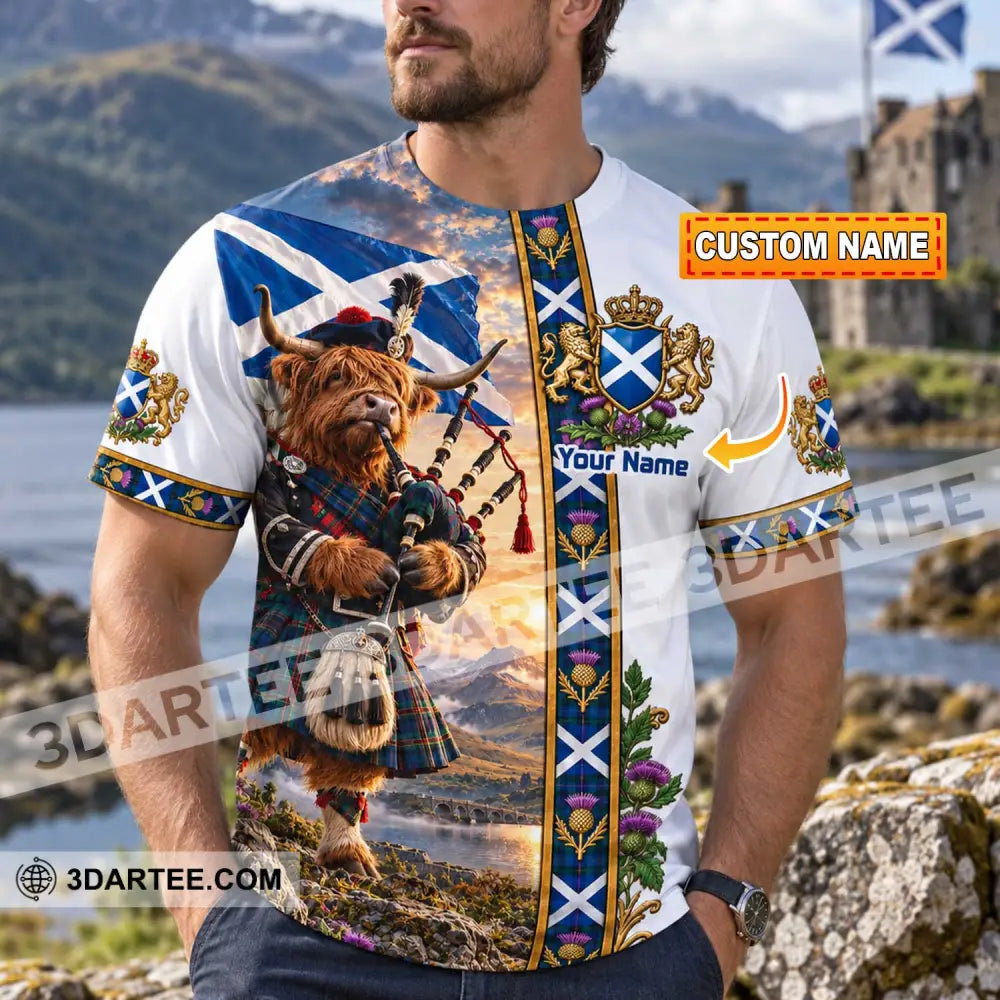 Unisex Shirt - Custom Scotland Shirt - T-shirt