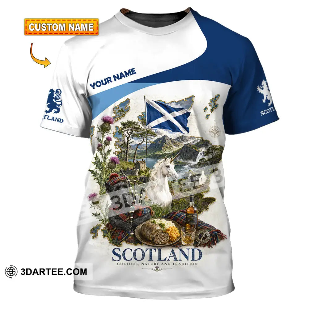 Unisex Shirt - Custom Scotland Shirt - T-shirt