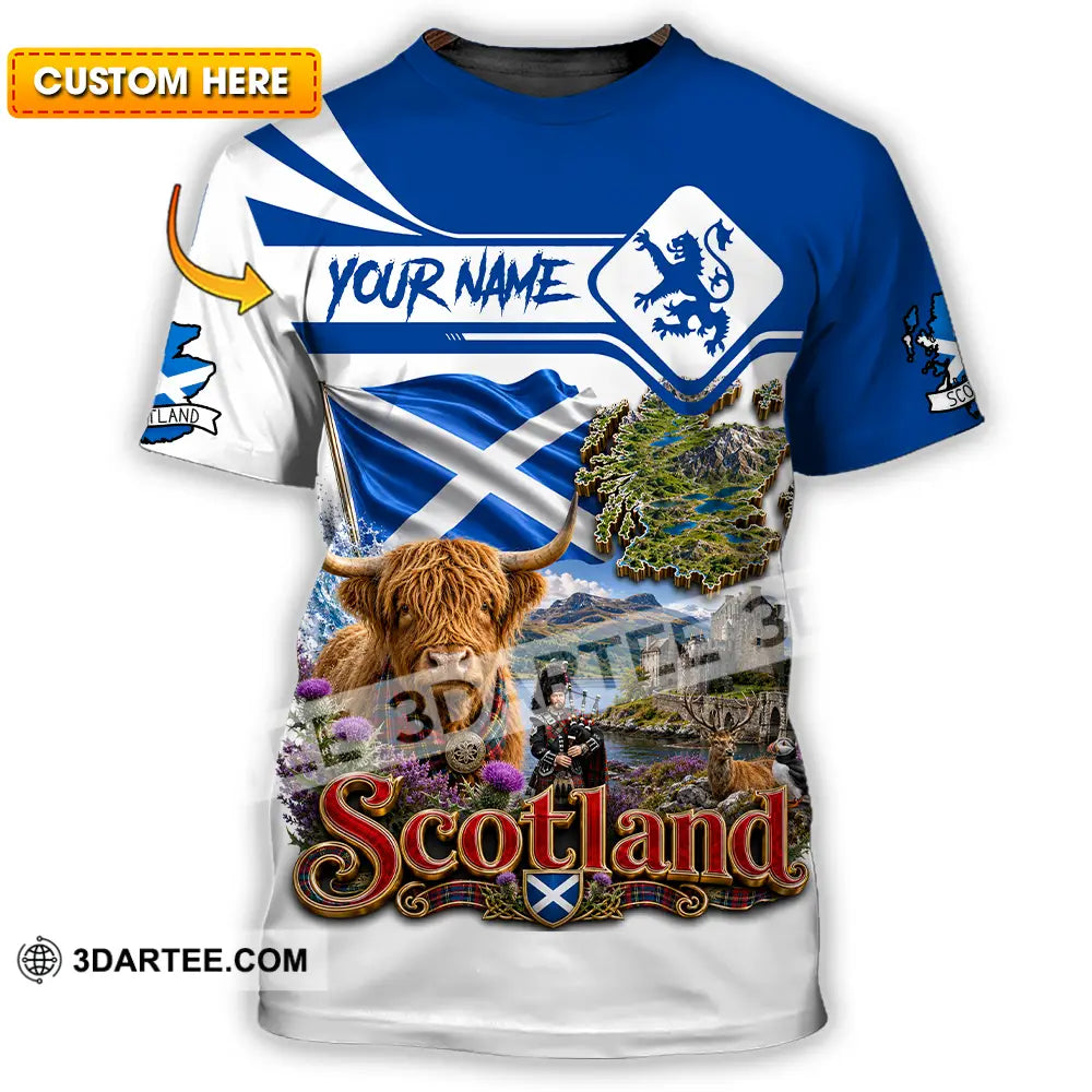 Unisex Shirt - Custom Scotland Shirt - T-shirt