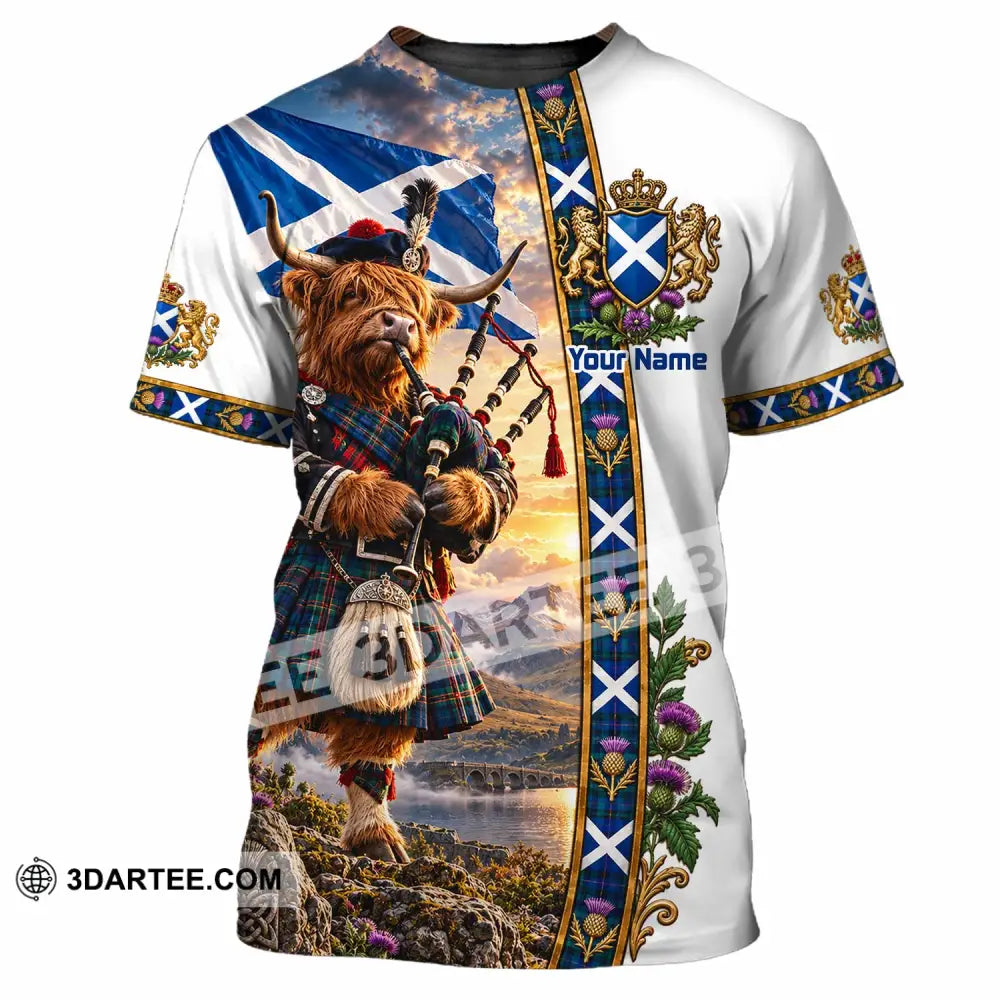 Unisex Shirt - Custom Scotland Shirt - T-Shirt / S - T-shirt