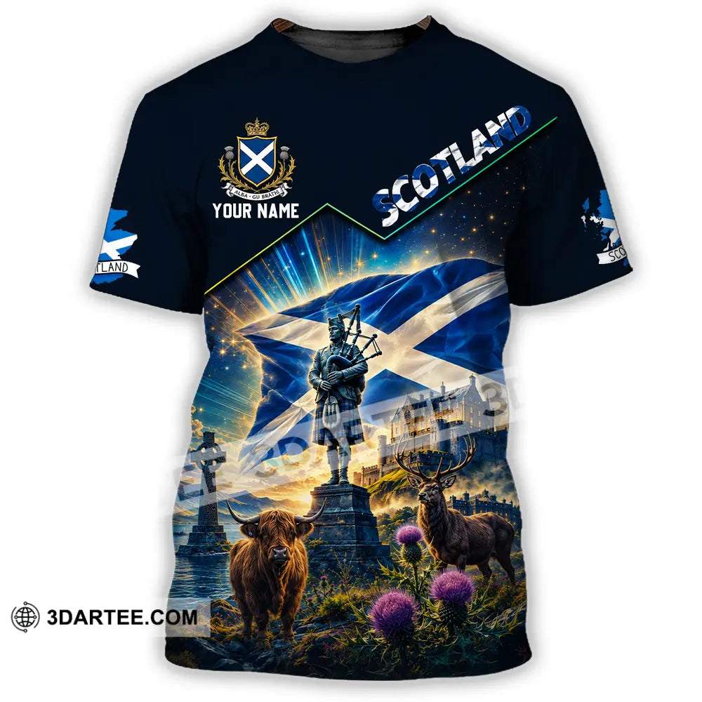 Unisex Shirt - Custom Scotland Shirt - T-Shirt / S - T-shirt