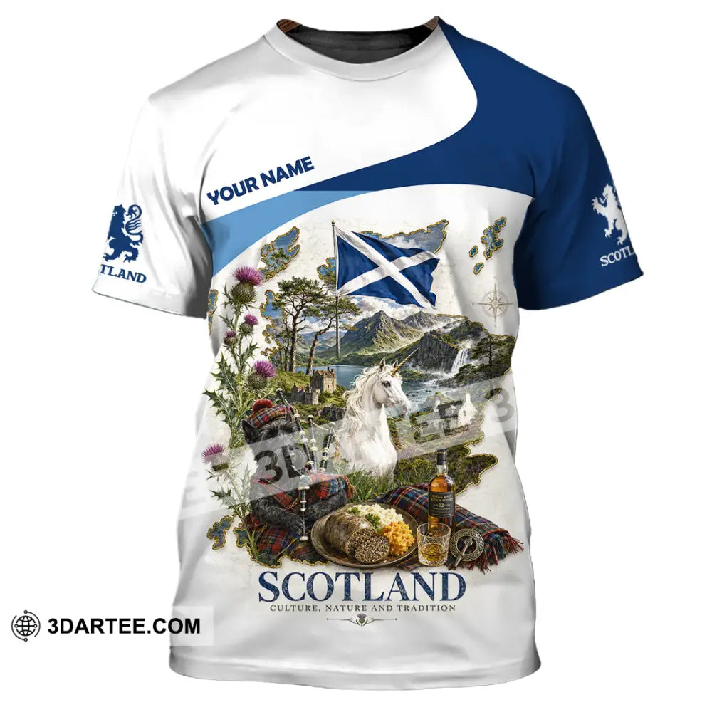Unisex Shirt - Custom Scotland Shirt - T-Shirt / S - T-shirt