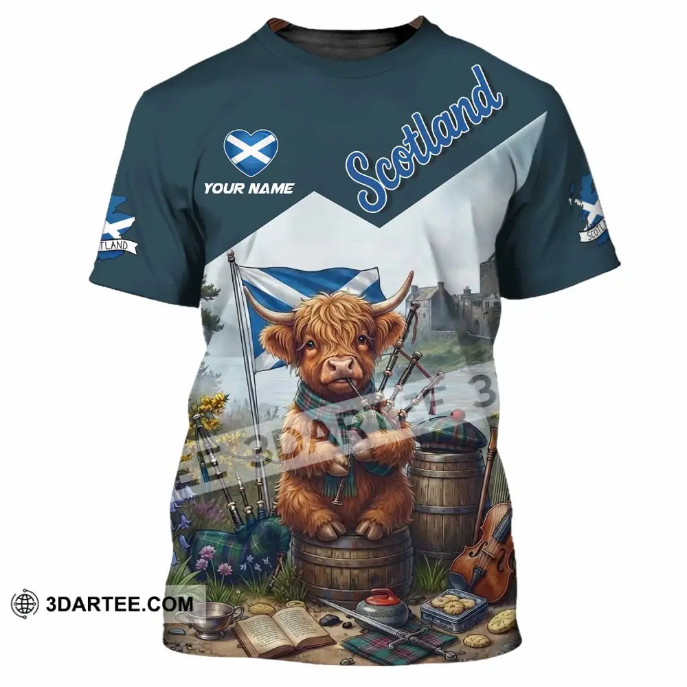 Unisex Shirt - Custom Scotland Shirt - T-Shirt / S - T-shirt