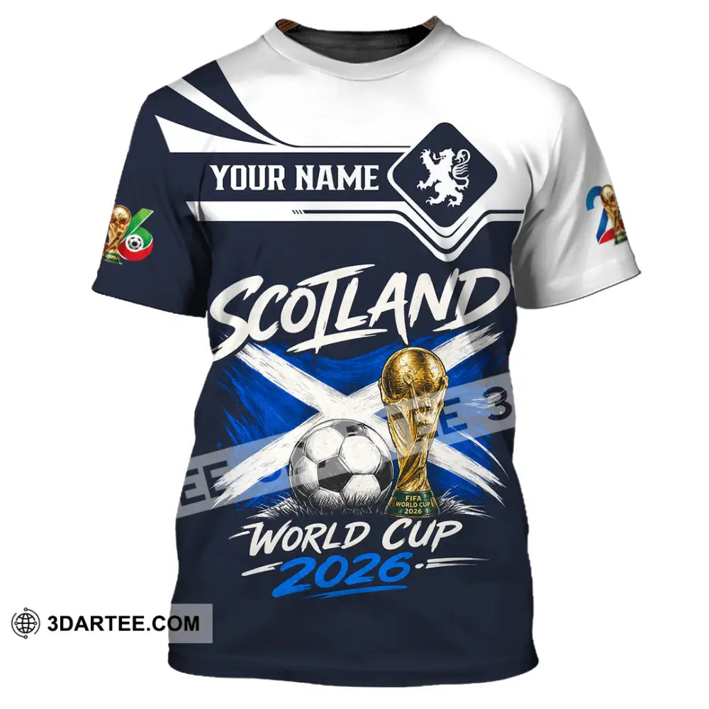 Unisex Shirt - Custom Scotland World Cup 2026 Shirt - T-Shirt / S - T-shirt