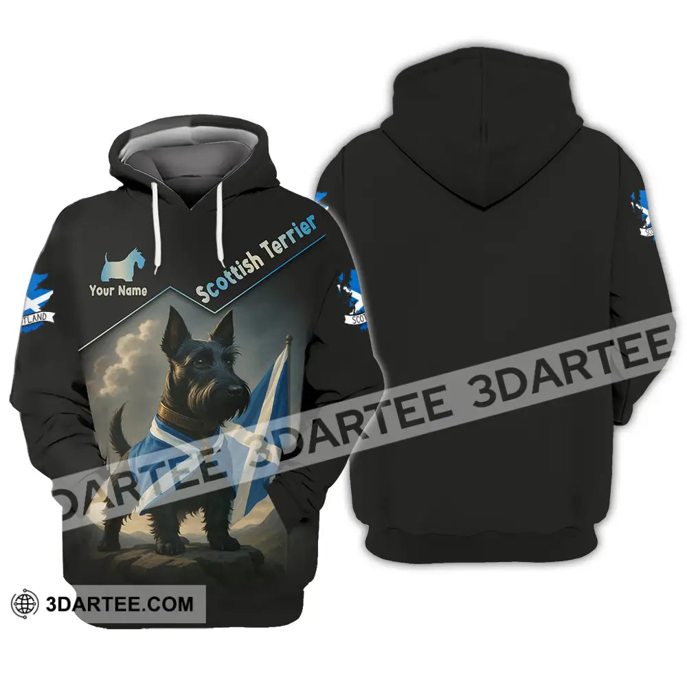 Unisex Shirt - Custom Scotland Terrier Pet Lover Shirt Hoodie / S T-shirt