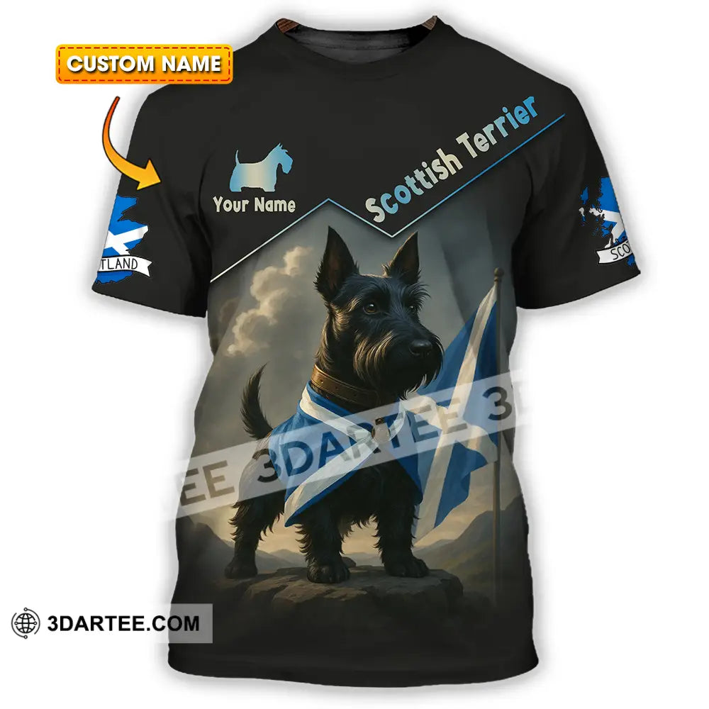 Unisex Shirt - Custom Scotland Terrier Pet Lover Shirt T-shirt