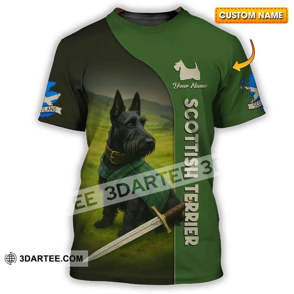 Unisex Shirt - Custom Scotland Terrier Pet Lover Shirt T-shirt