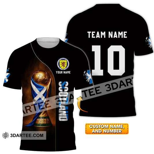 Unisex Shirt - Custom Scotland World Cup 3D Shirt T-shirt