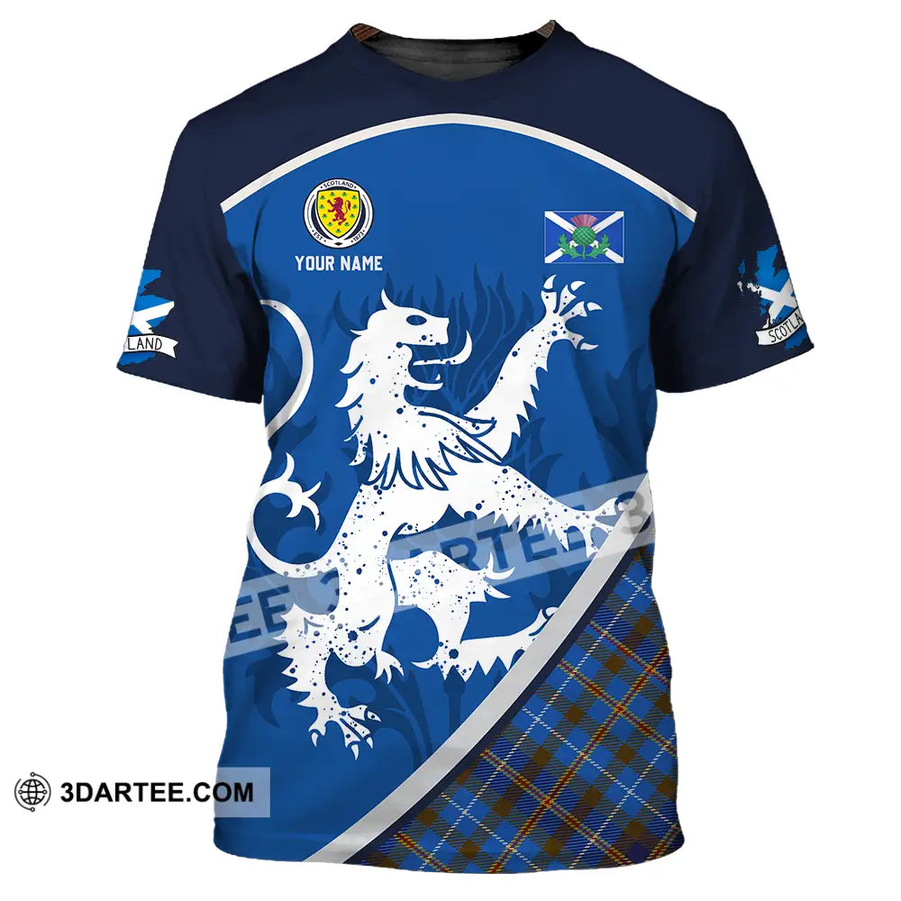 Unisex Shirt - Custom Scottish 3D Shirt T-Shirt / S T-shirt