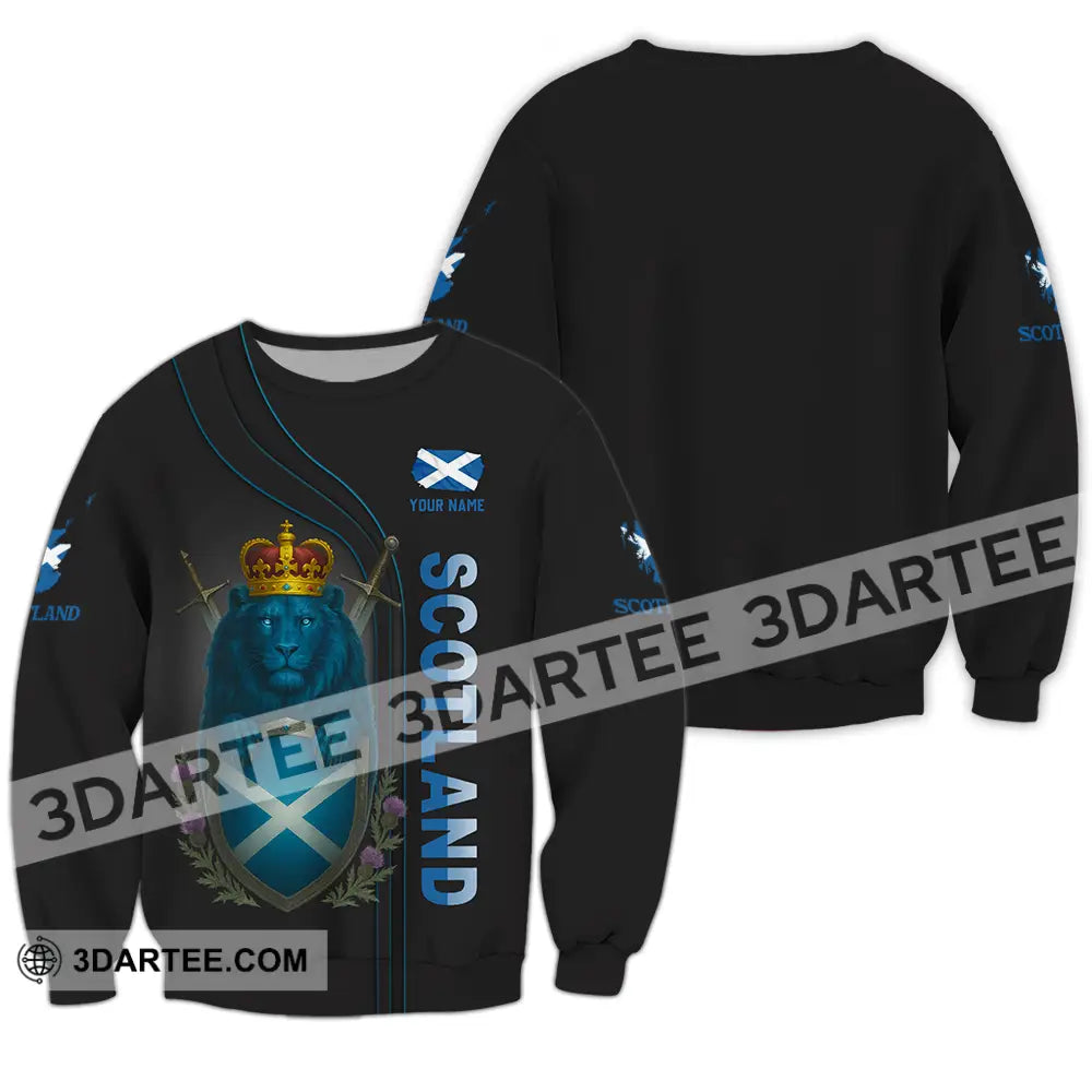 Unisex Shirt Custom Scottish Shirt Long Sleeve / S T shirt