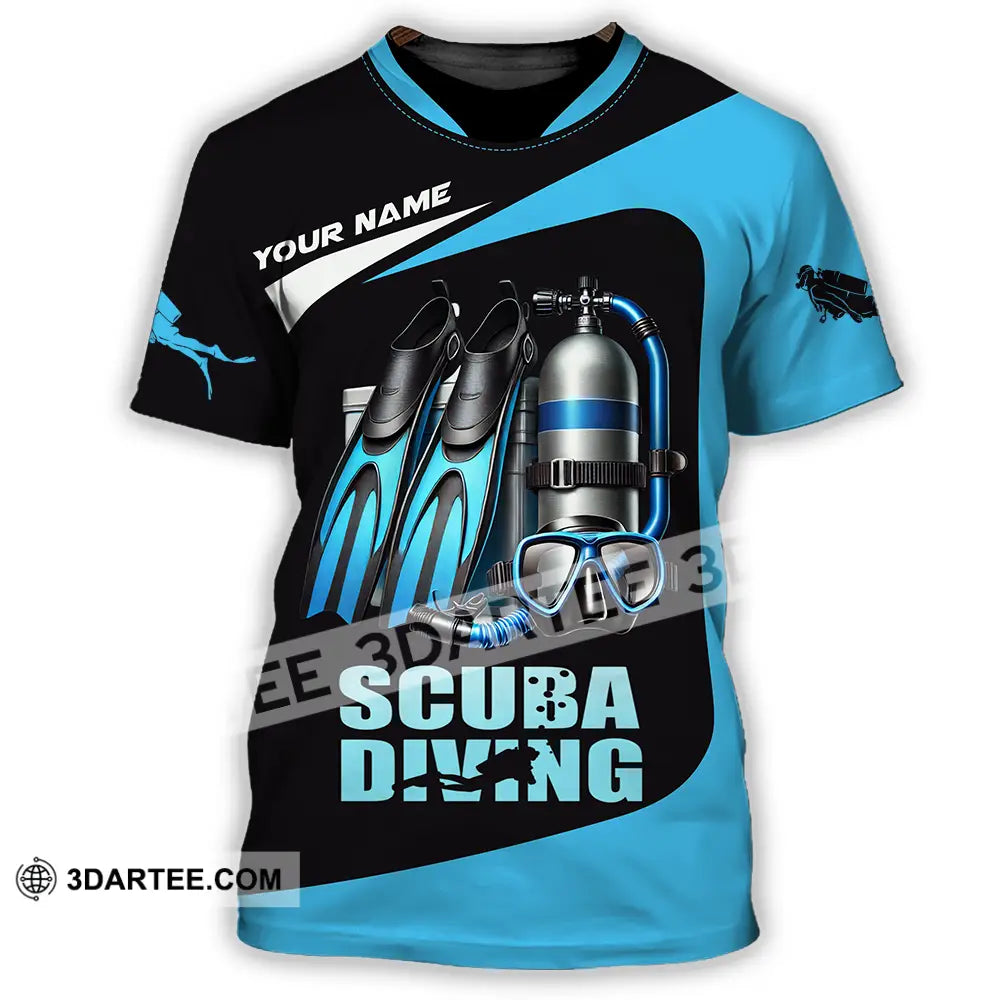 Unisex Shirt - Custom Scuba Diving Lover Shirt T-Shirt / S T-shirt